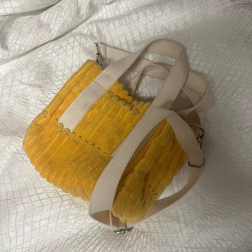 Urban Outfitters mini corduroy tote bag